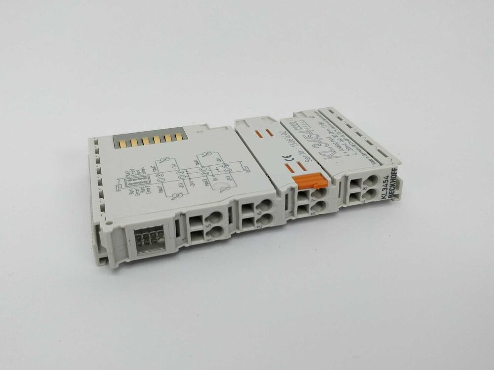 Beckhoff KL3454 4 x analog input 4...20mA typ 80Ohm 12Bit