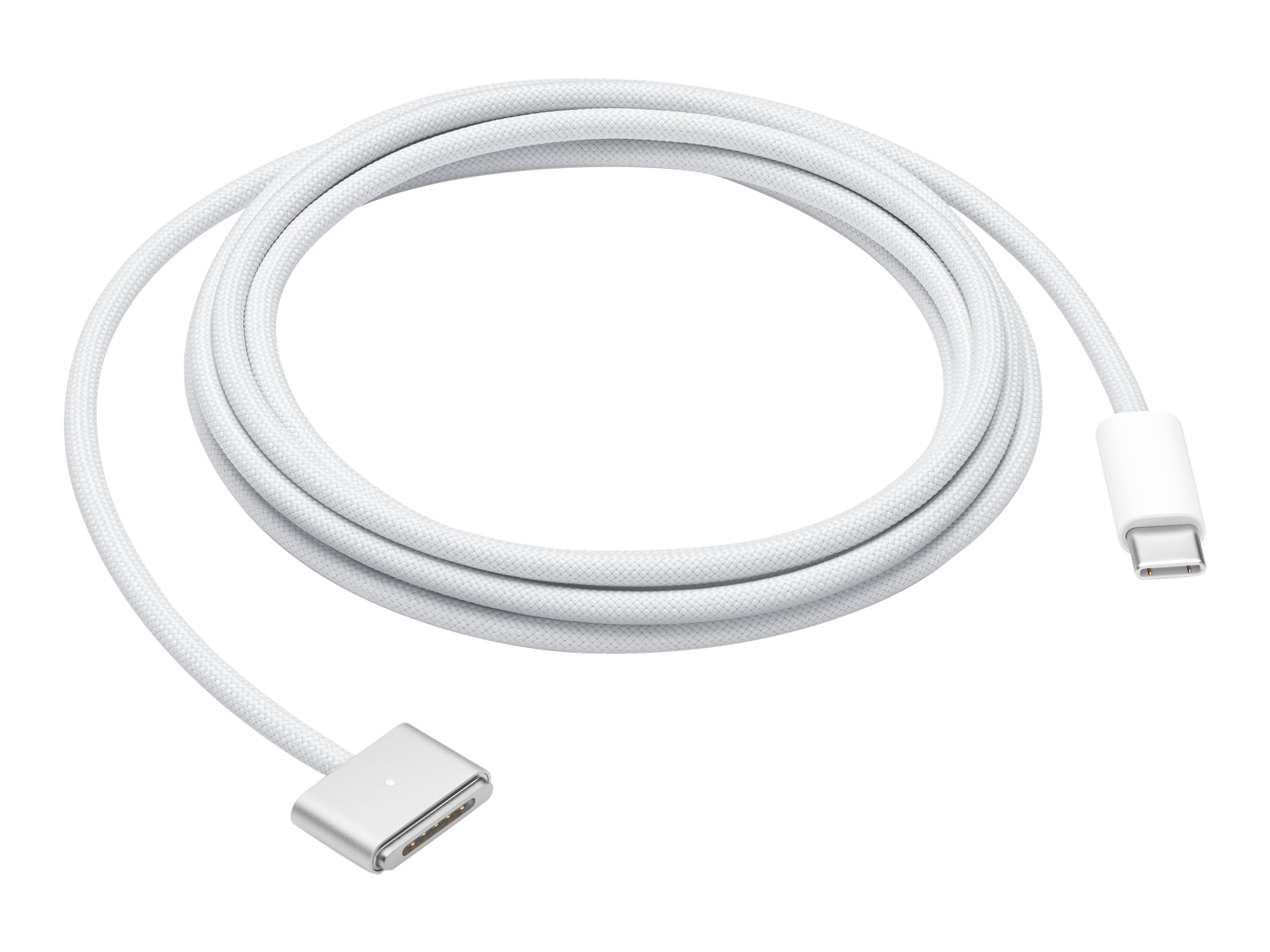 Apple 24 pin USB-C (male) til Apple MagSafe 3 (male) - Hvid