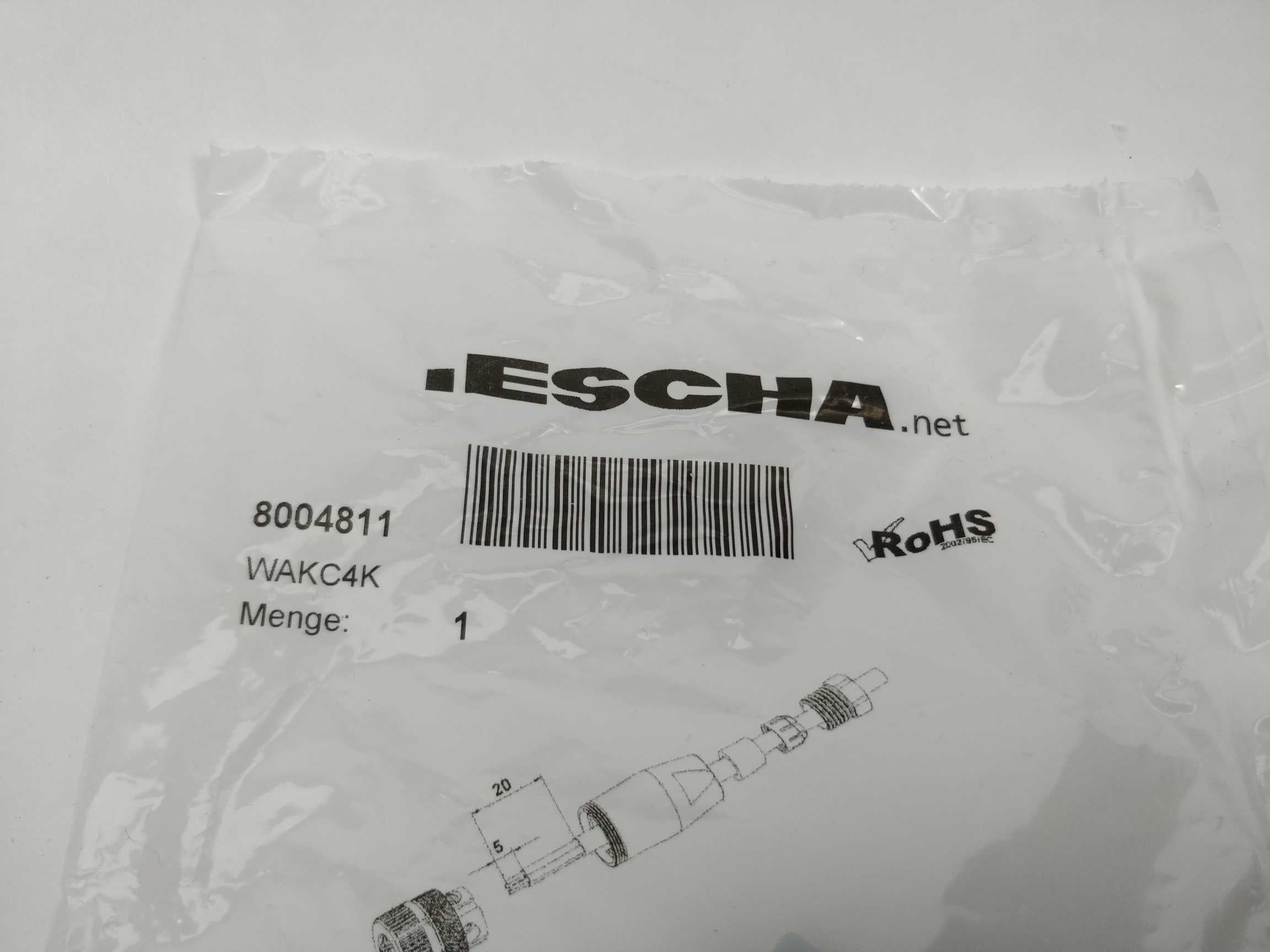 escha-8004811-wakc4k-4-pin-female-m12-sold-in-batch-of-5_0.jpg ESCHA 8004811 WAKC4K 4 pin Female M12 Sold in batch of 5 Online salg