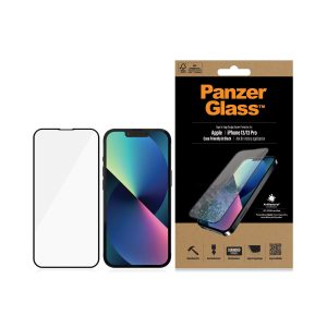 PanzerGlass™ iPhone 13/13 Pro, Sort