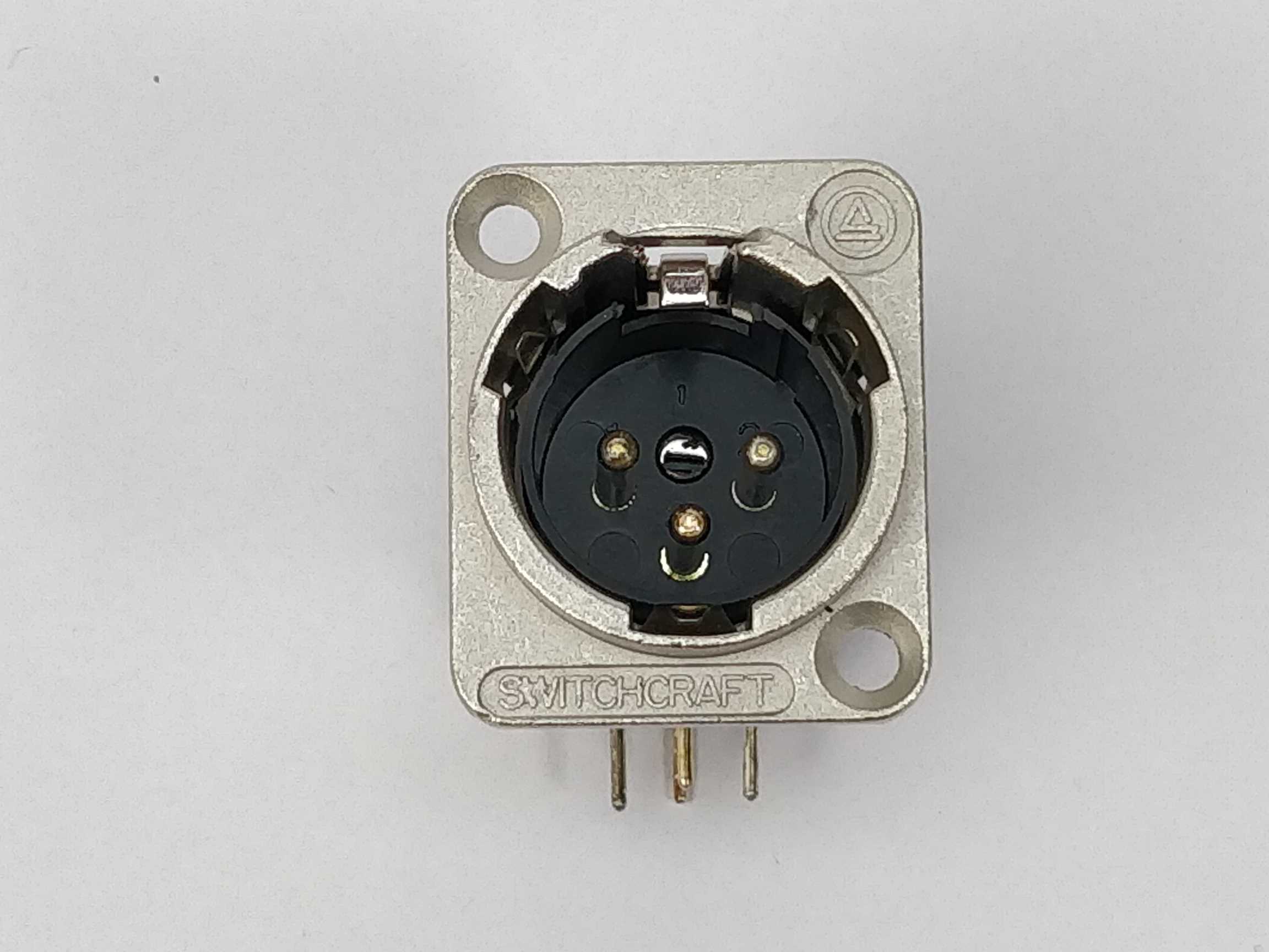 switchcraft-e3m-xlr-connector-qg-receptacle-pack-of-2_1.jpg Switchcraft E3M XLR Connector QG RECEPTACLE Pack of 2 Levere