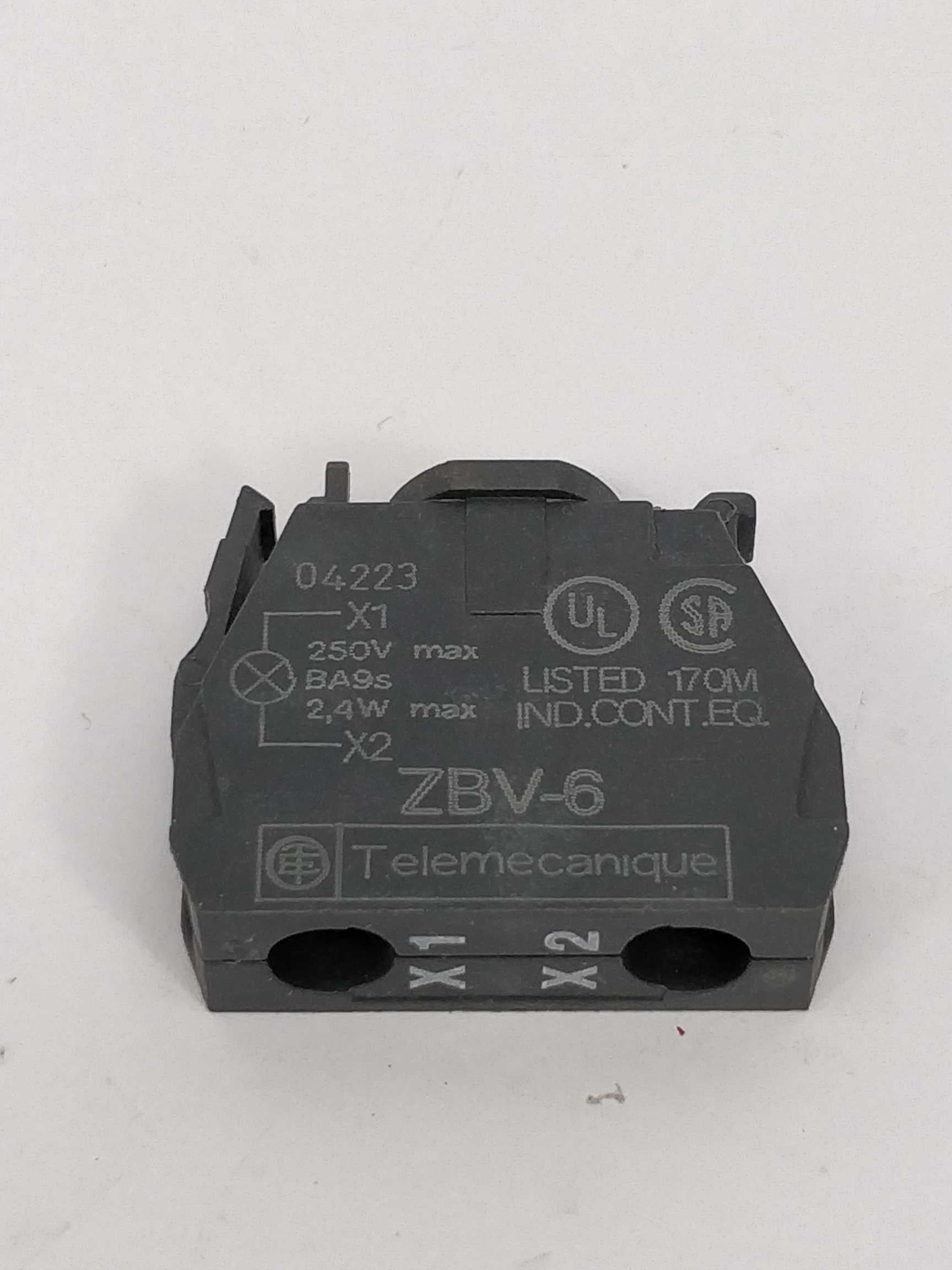 telemecanique-zbv-6-light-block-250v-2-4w-7pcs_2.jpg TELEMECANIQUE ZBV-6 Light block 250V 2.4W 7Pcs
