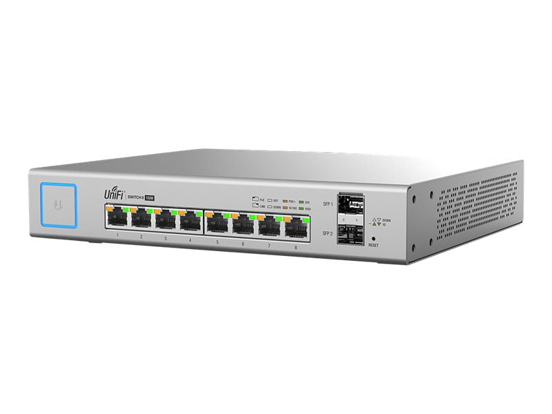 Ubiquiti UniFi Switch US-8-150W Switch 8-porte Gigabit PoE+