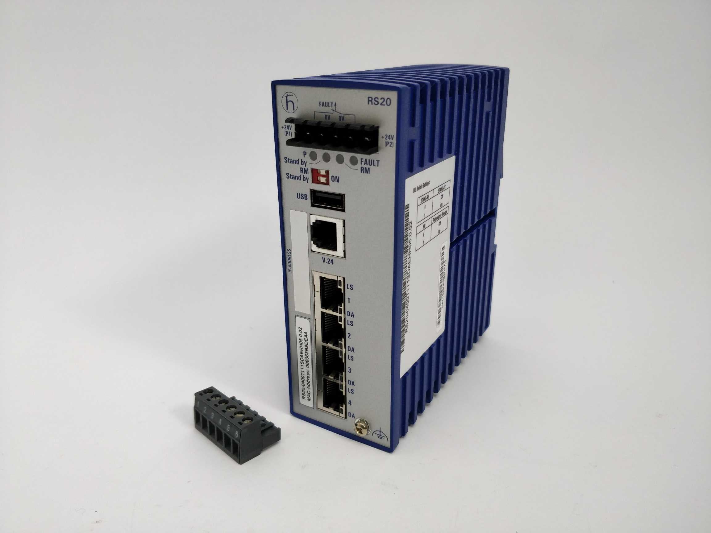 Hirschmann RS20 Rail switch RS20-0400T1SDAEHH05.0.02