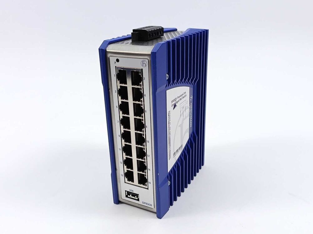 Hirschmann SPIDER-PL-20-16T1999999TY9HHHV-NT Unmanaged Rail Switch Hot på udsalg