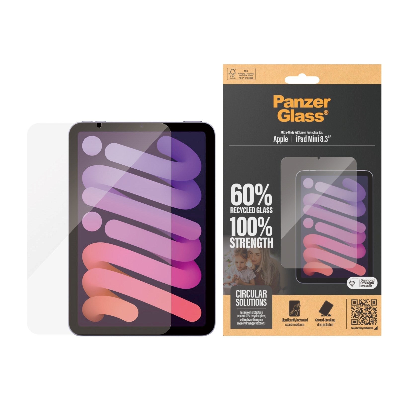 PanzerGlass™ iPad Mini 8.3'' UWF