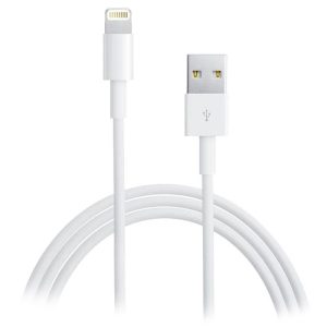 Apple Lightning-kabel, Hvid, 2m Online nu