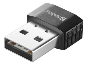 Sandberg Micro Wifi Dongle 650 Mbit/s, Sort Rabat