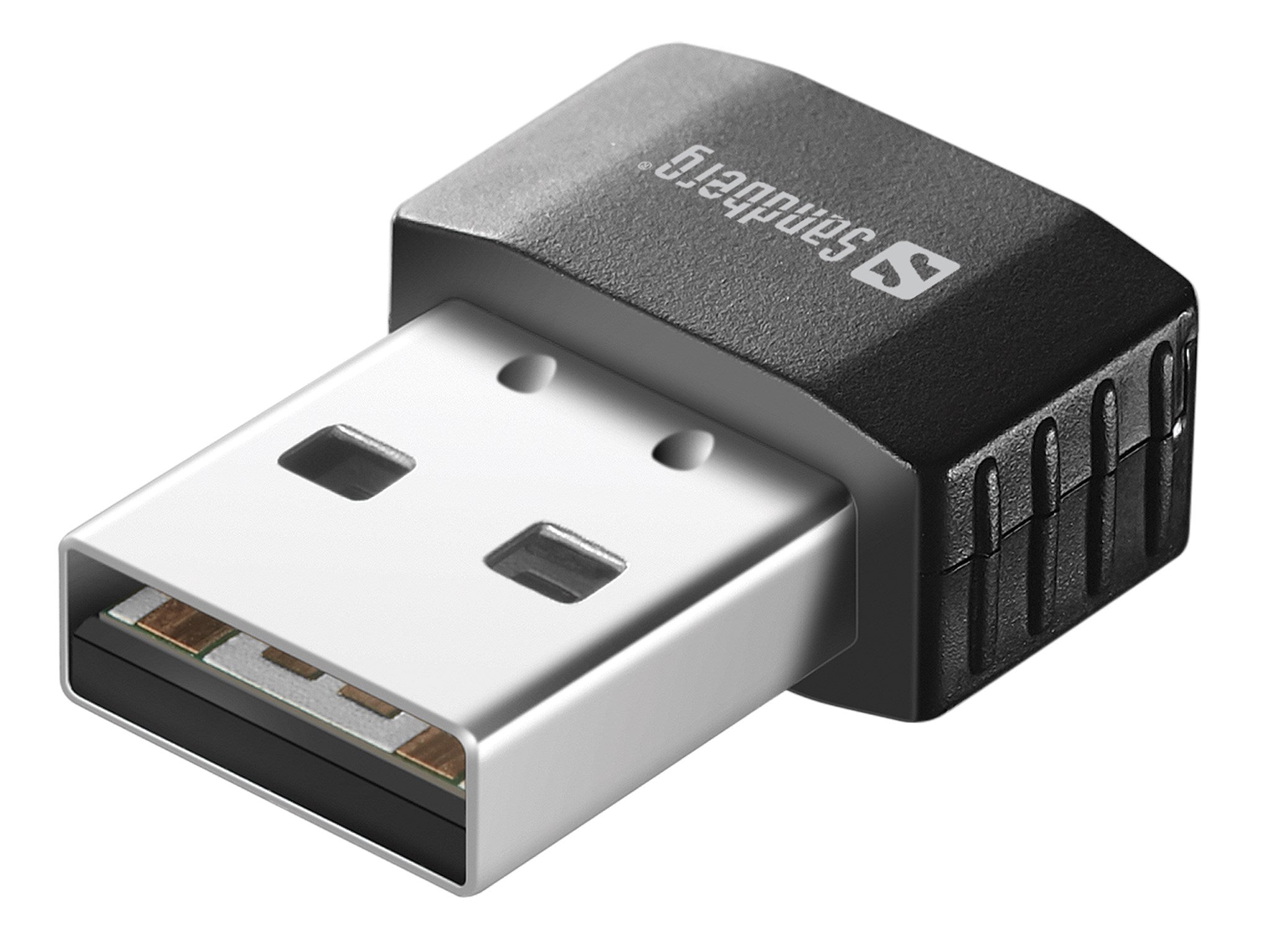 Sandberg Micro Wifi Dongle 650 Mbit/s, Sort Rabat