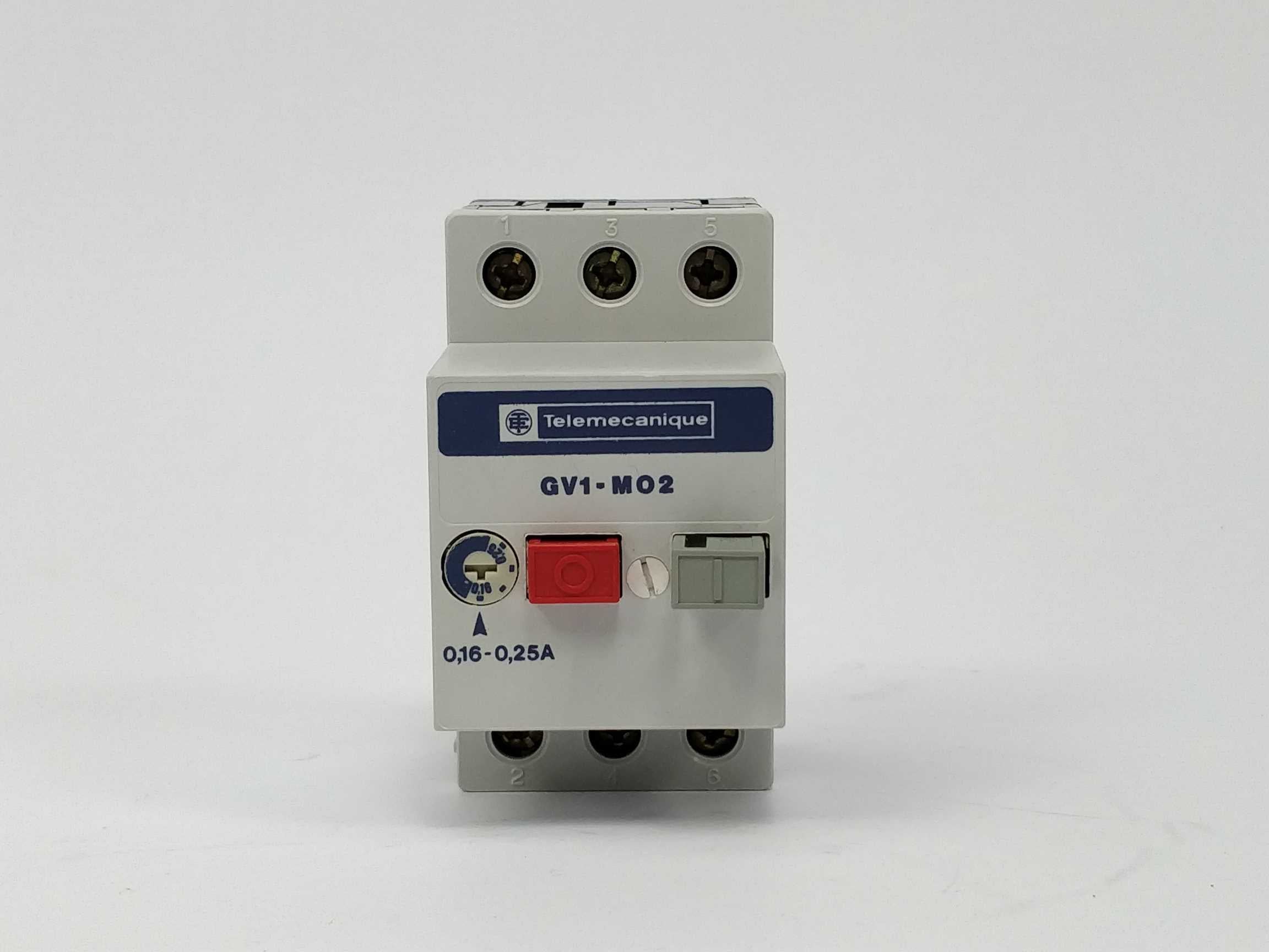 telemecanique-gv1-m02-motor-circuit-breaker-016-025a_2.jpg TELEMECANIQUE GV1-M02 Motor circuit breaker 0,16-0,25A Online