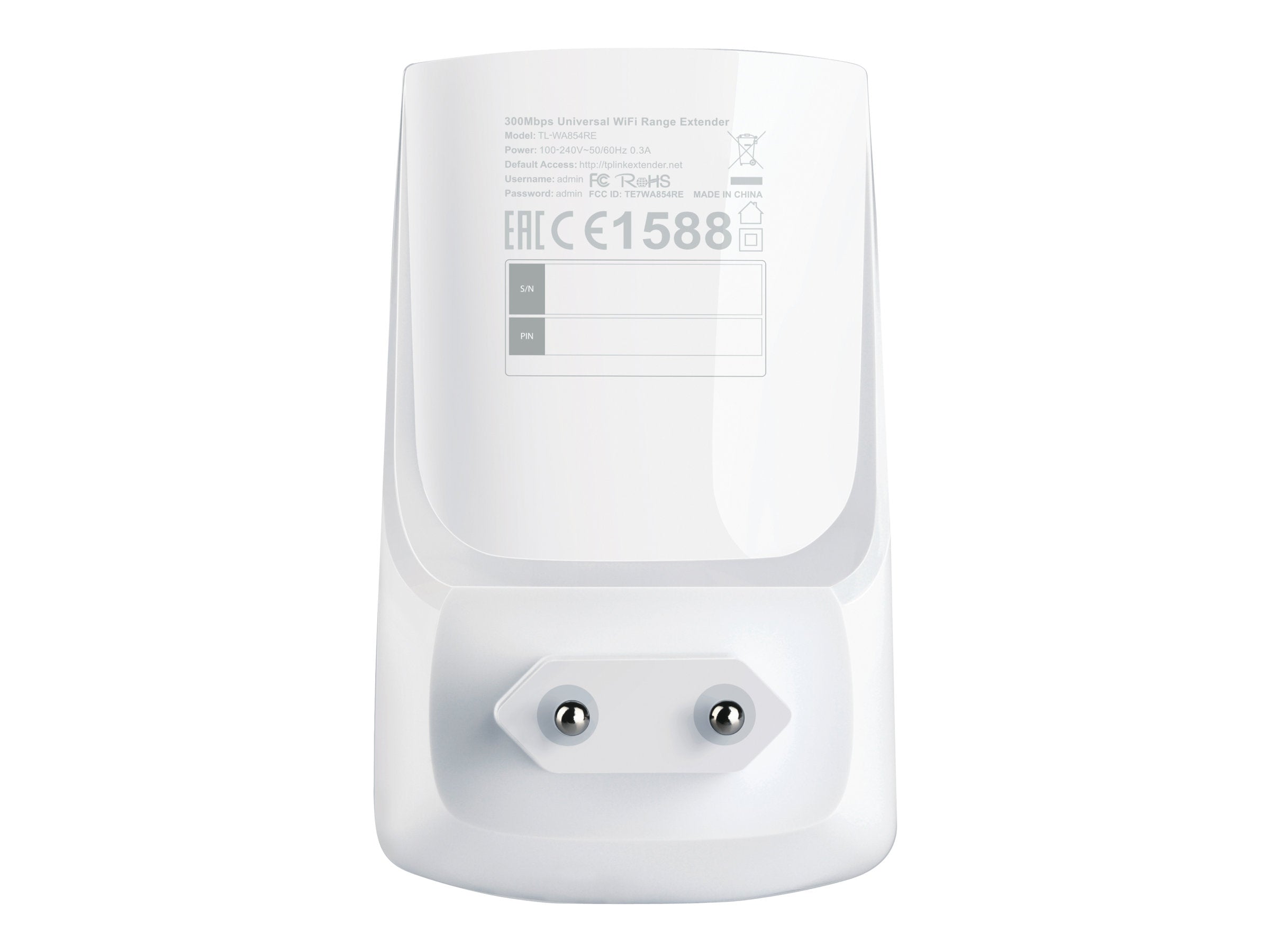 TP-Link TL-WA850RE Ekstern Universal WiFi-rækkeviddeforlænger