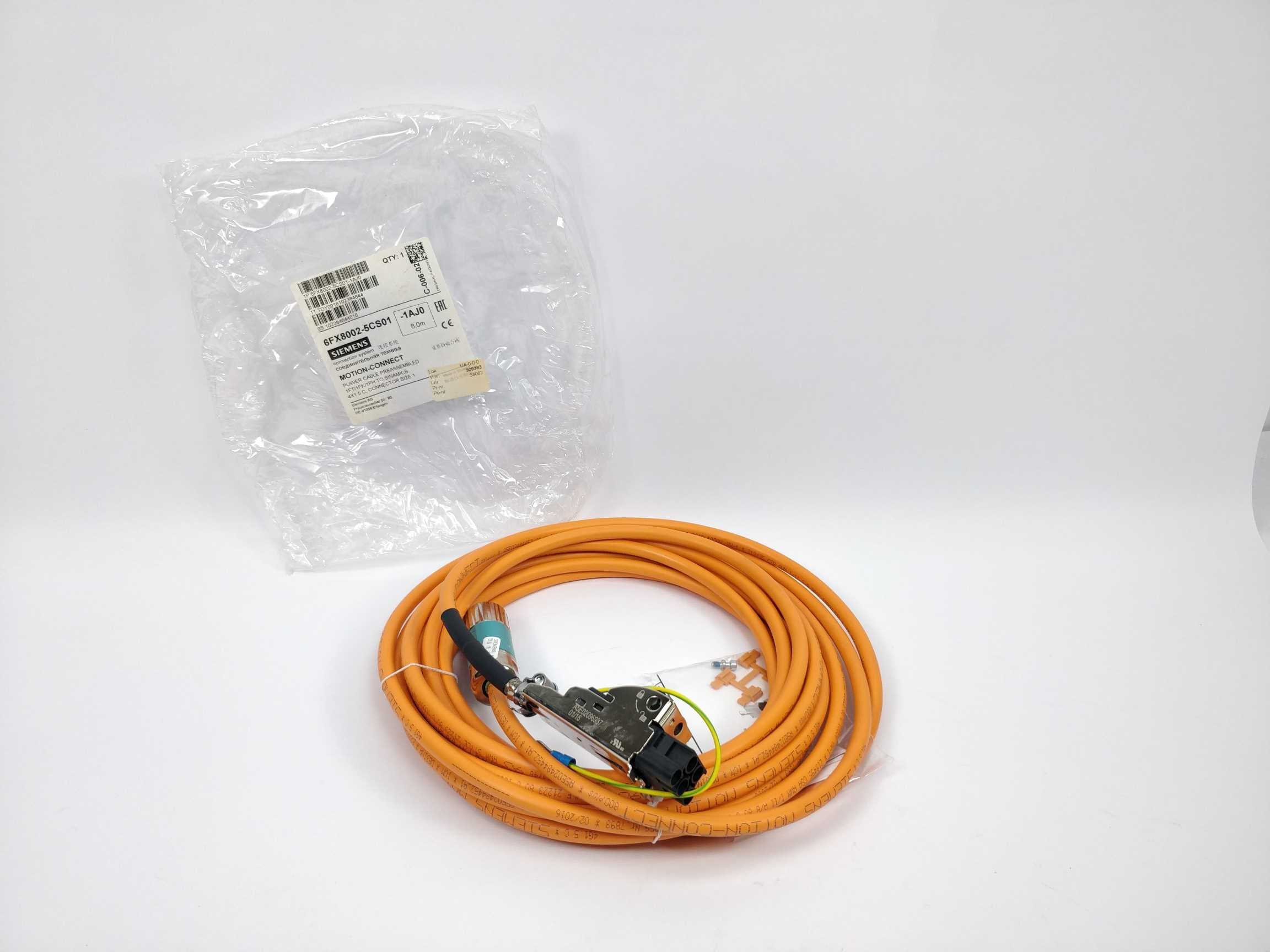 Siemens 6FX8002-5CS01-1AJ0 Power cable 8m på udsalg