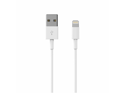 sinox-lightning-kabel-2m-hvid_0.png Sinox Lightning kabel 2m Hvid