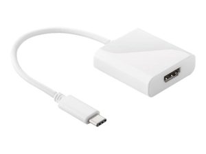 Goobay USB 3.1 Til HDMI Adapter 0.2m Hvid