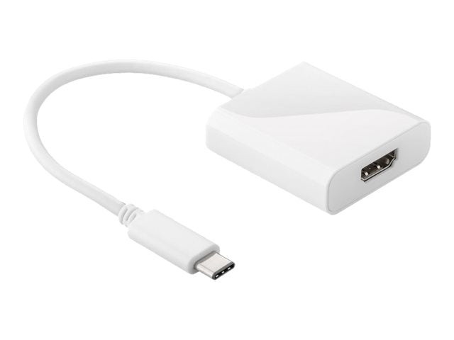Goobay USB 3.1 Til HDMI Adapter 0.2m Hvid