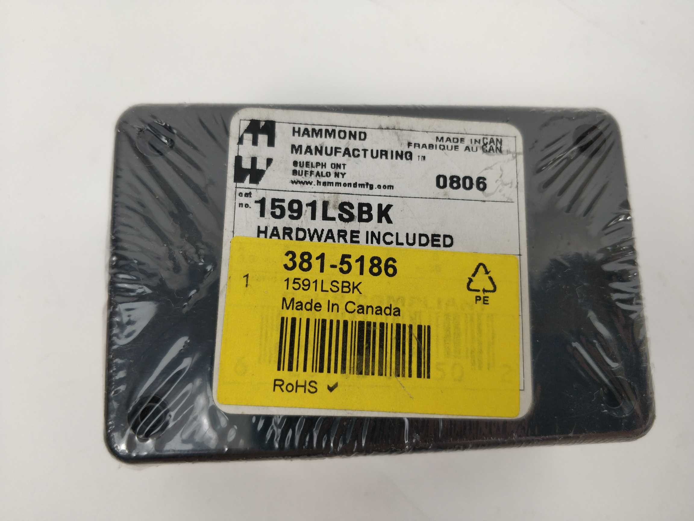 hammond-manufacturing-1591lsbk-black-plastic-enclosure_1.jpg Hammond Manufacturing 1591LSBK Black Plastic Enclosure