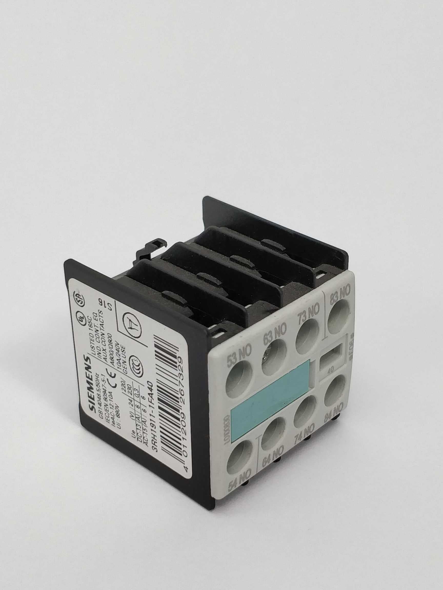 siemens-3rh1911-1fa40-auxiliary-switch-block-e06_2.jpg Siemens 3RH1911-1FA40 Auxiliary switch block E:06