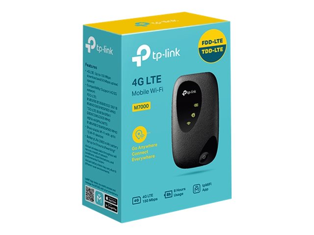 TP-Link M7000 Mobilt hotspot 150Mbps Online salg