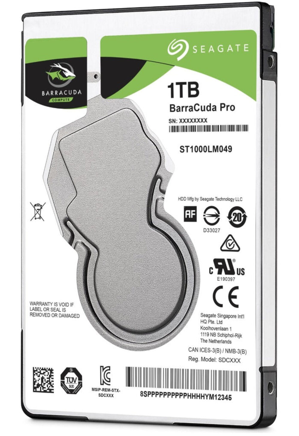 Harddisk Seagate Barracuda Pro ST1000LM049 1TB SATA-600 7200rpm