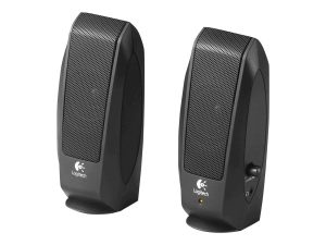 Logitech S-120 Højttalere, Sort
