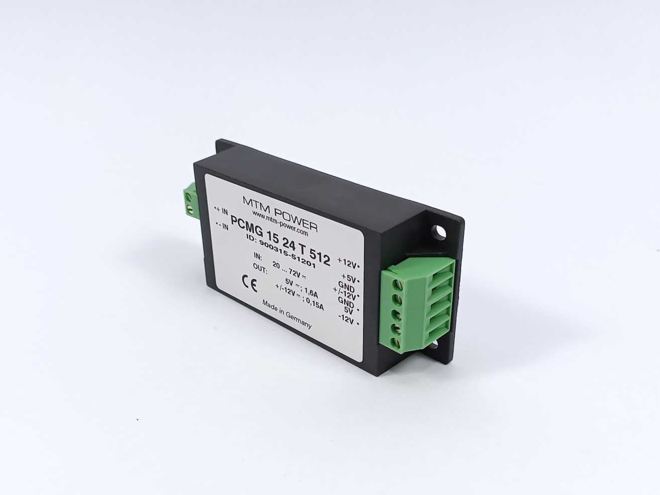 mtm-power-900315-51201-pcmg-15-24-t-512-dc-dc-module-20-72v-in-5v-12v-out_0.jpg MTM Power 900315-51201 PCMG 15 24 T 512 DC/DC Module 20-72V in 5V/12V out