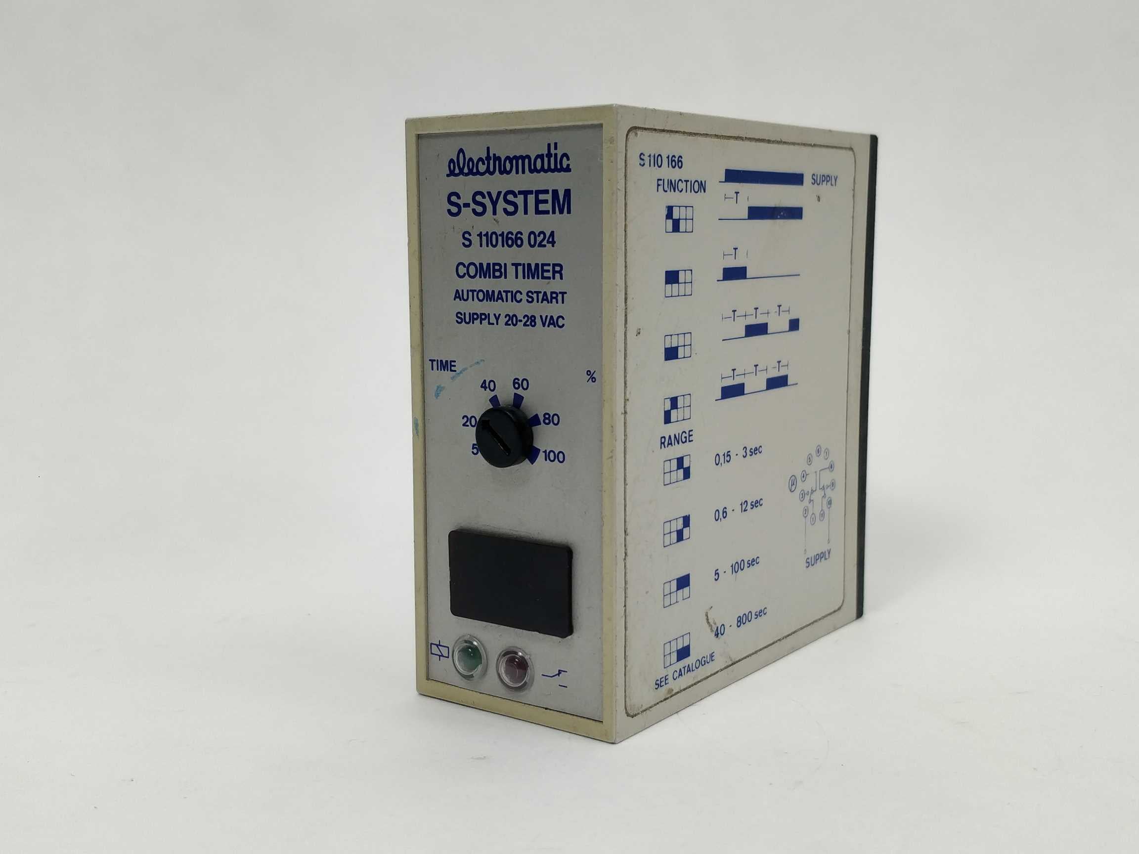 Electromatic S110166 024 COMBI TIMER AUTOMATIC STARTER Udsalg