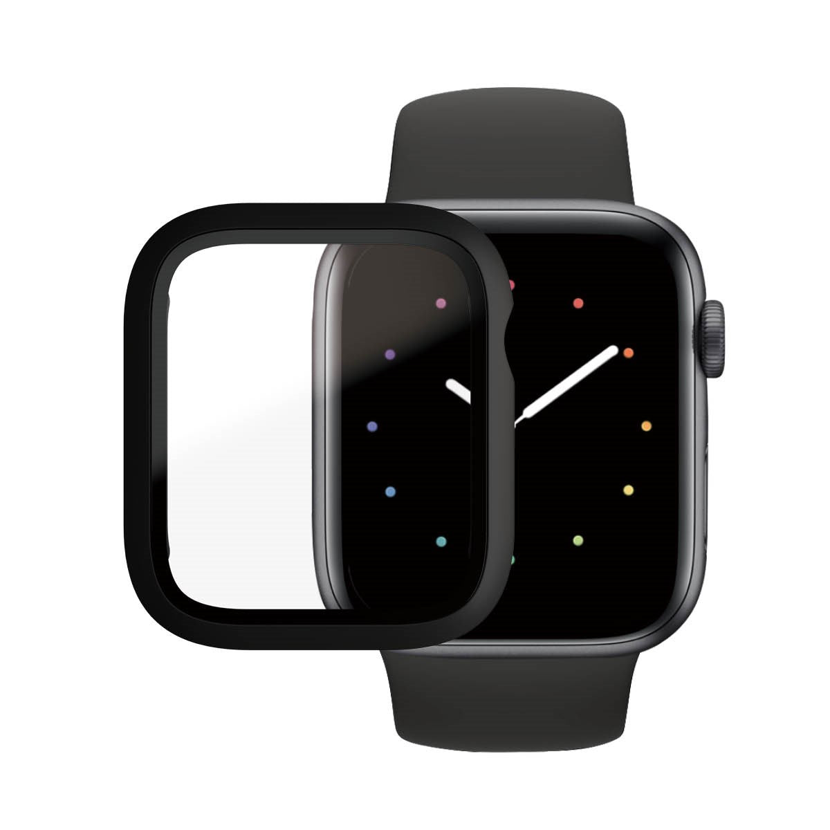 PanzerGlass™ Full Body Apple Watch 4/5/6/SE (44 mm) Sort
