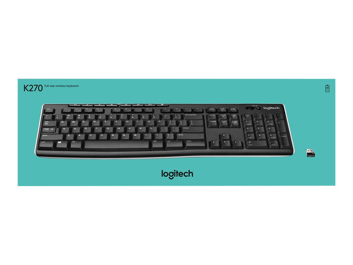 Logitech K270, Trådløs