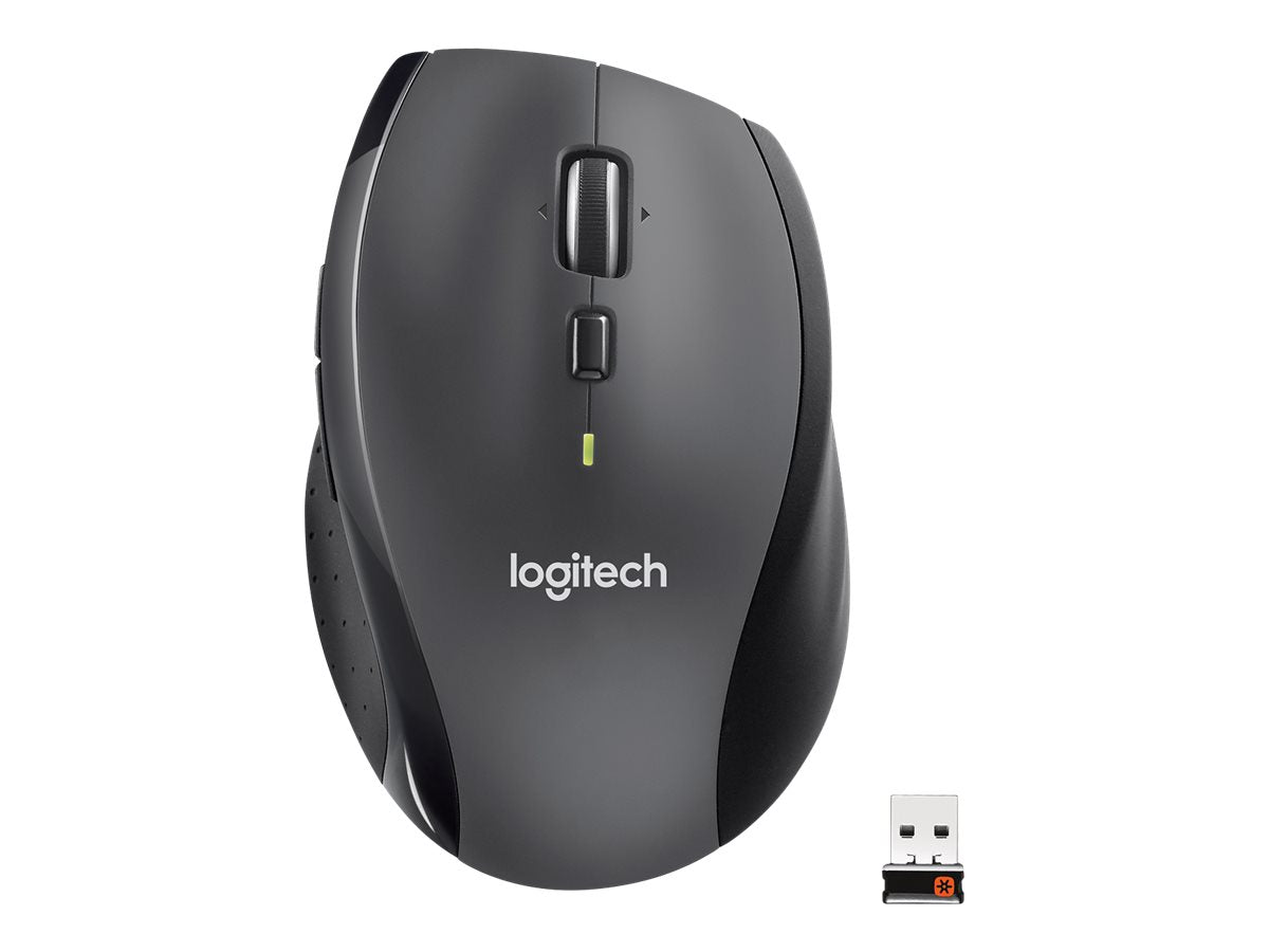 Logitech Marathon M705 Laser Trådløs, Sort & Grå