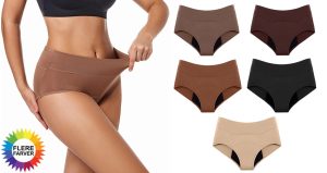 Vandtæt Menstruationstrusse - 1 stk. eller 3 stk.