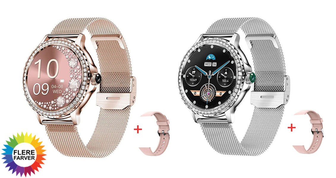 Stilfuld Smartwatch med Fitness Tracking