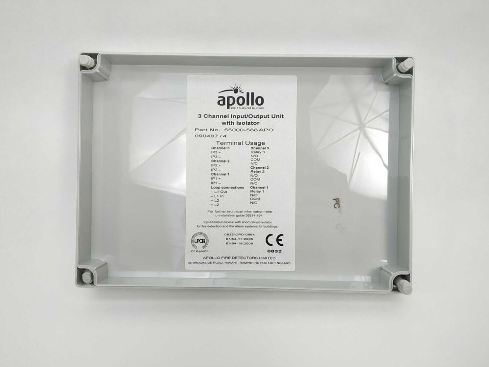 apollo-55000-588-apo-input-output-module-three-channel-isolating_2.jpg Apollo 55000-588 APO Input/Output Module - Three Channel - Isolating