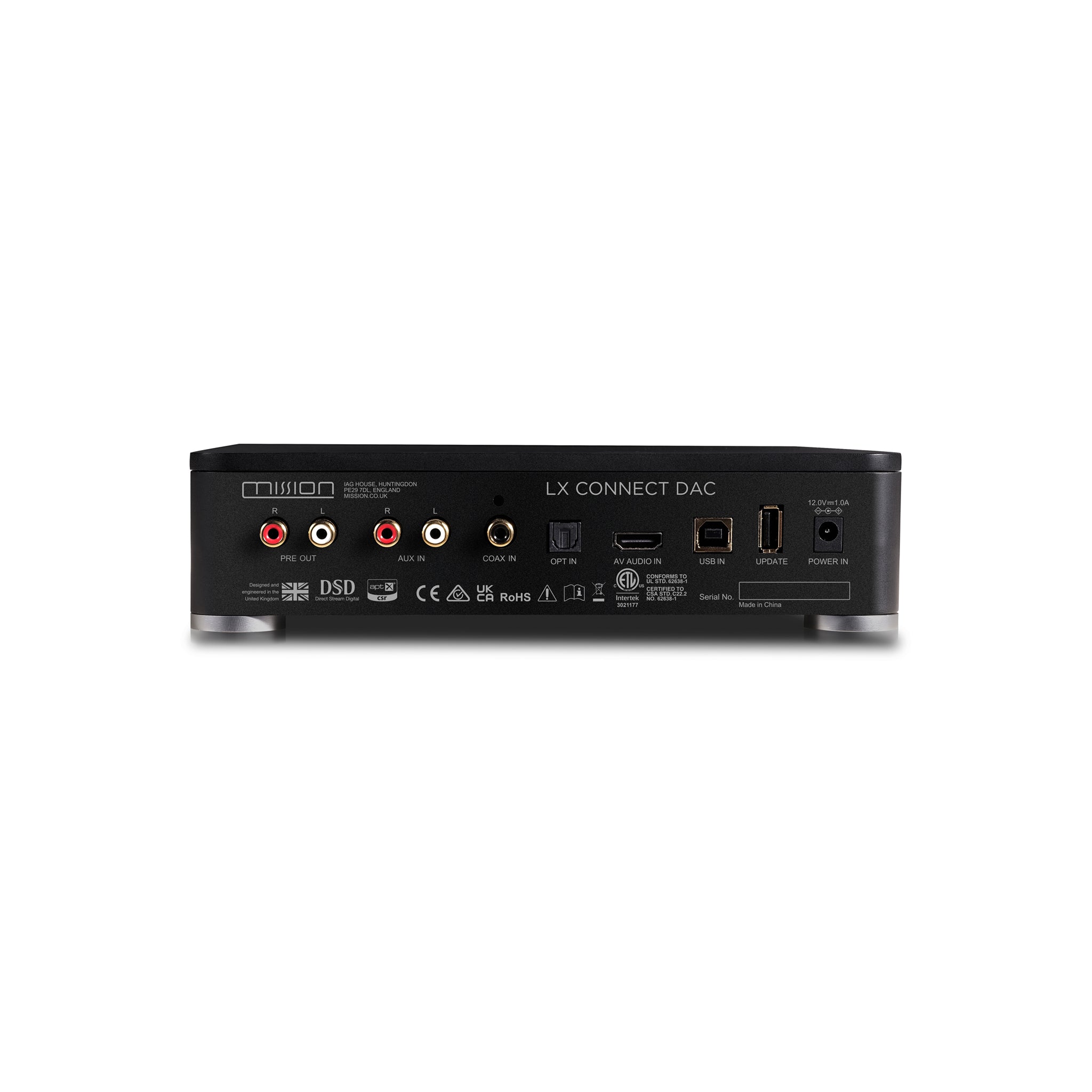 Mission LX DAC / Preamplifer Levere