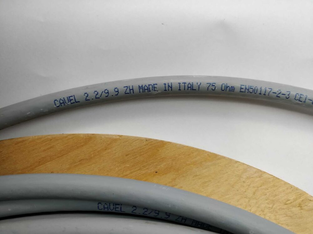Cavel 22/99ZH Safety Coaxial Cable 13mm 249m LSZH på udsalg