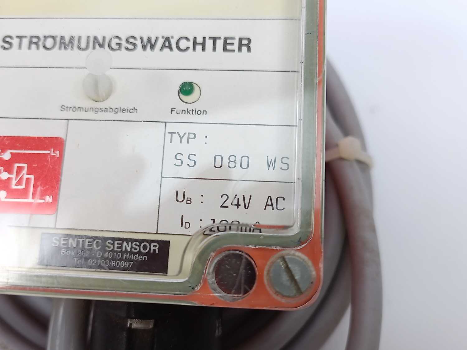 Sentec SS 080 WS Flow Monitor Levere