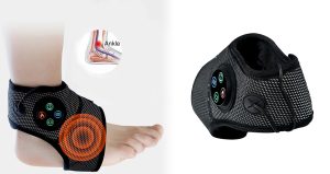 Elektrisk Opvarmet Ankel Fodmassageapparat