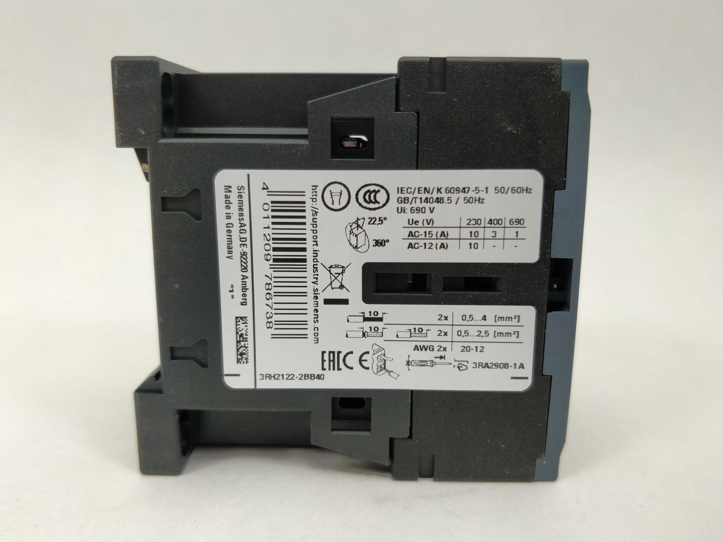 siemens-3rh2122-2bb40-innovation-3rh2-kontakter-24vdc_3.jpg Siemens 3RH2122-2BB40 Innovation 3RH2 Kontakter. 24VDC