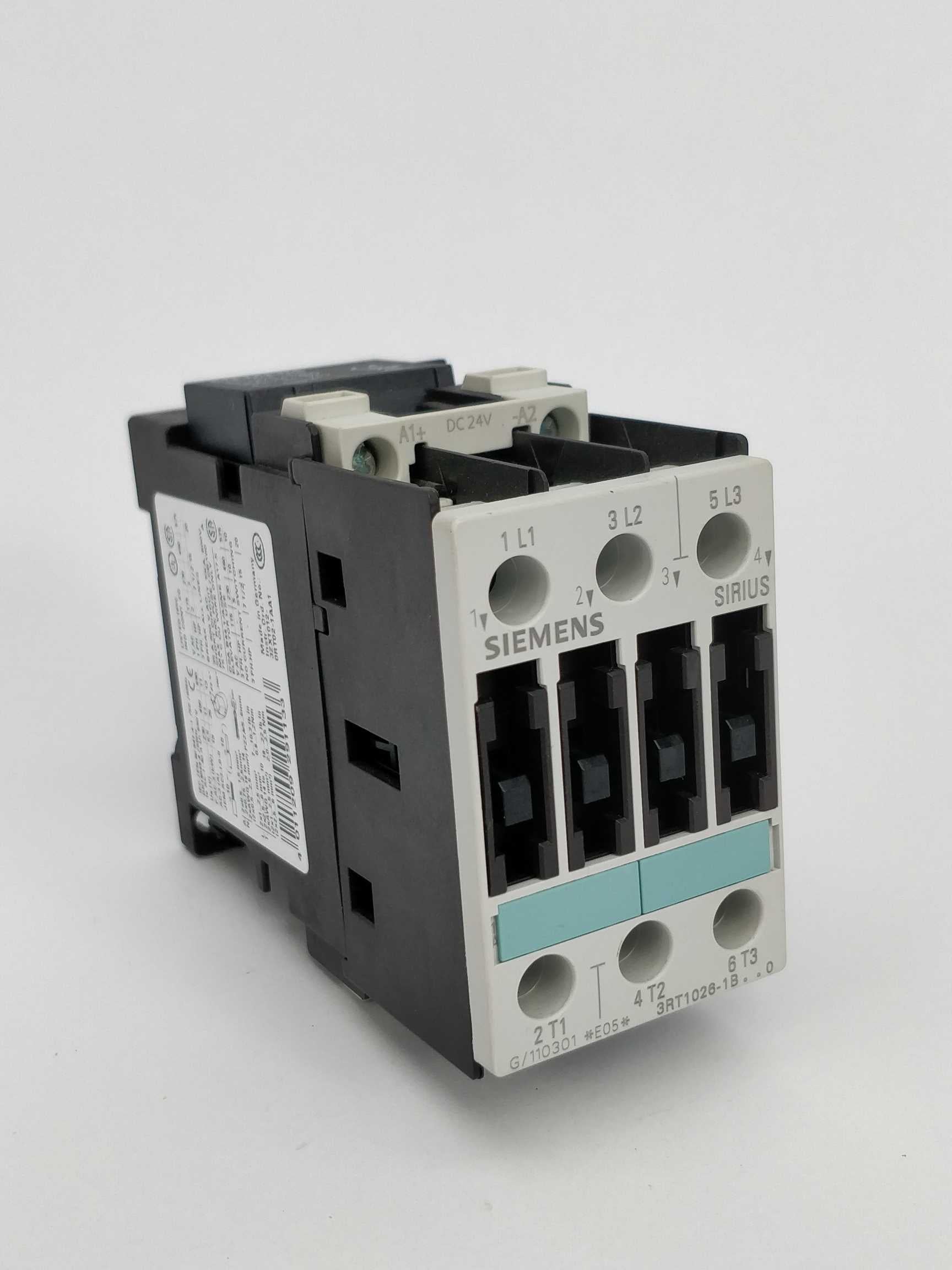 Siemens 3RT1026-1BB40 Power contactor E:05 & 3RT1926-1BB00 Levere