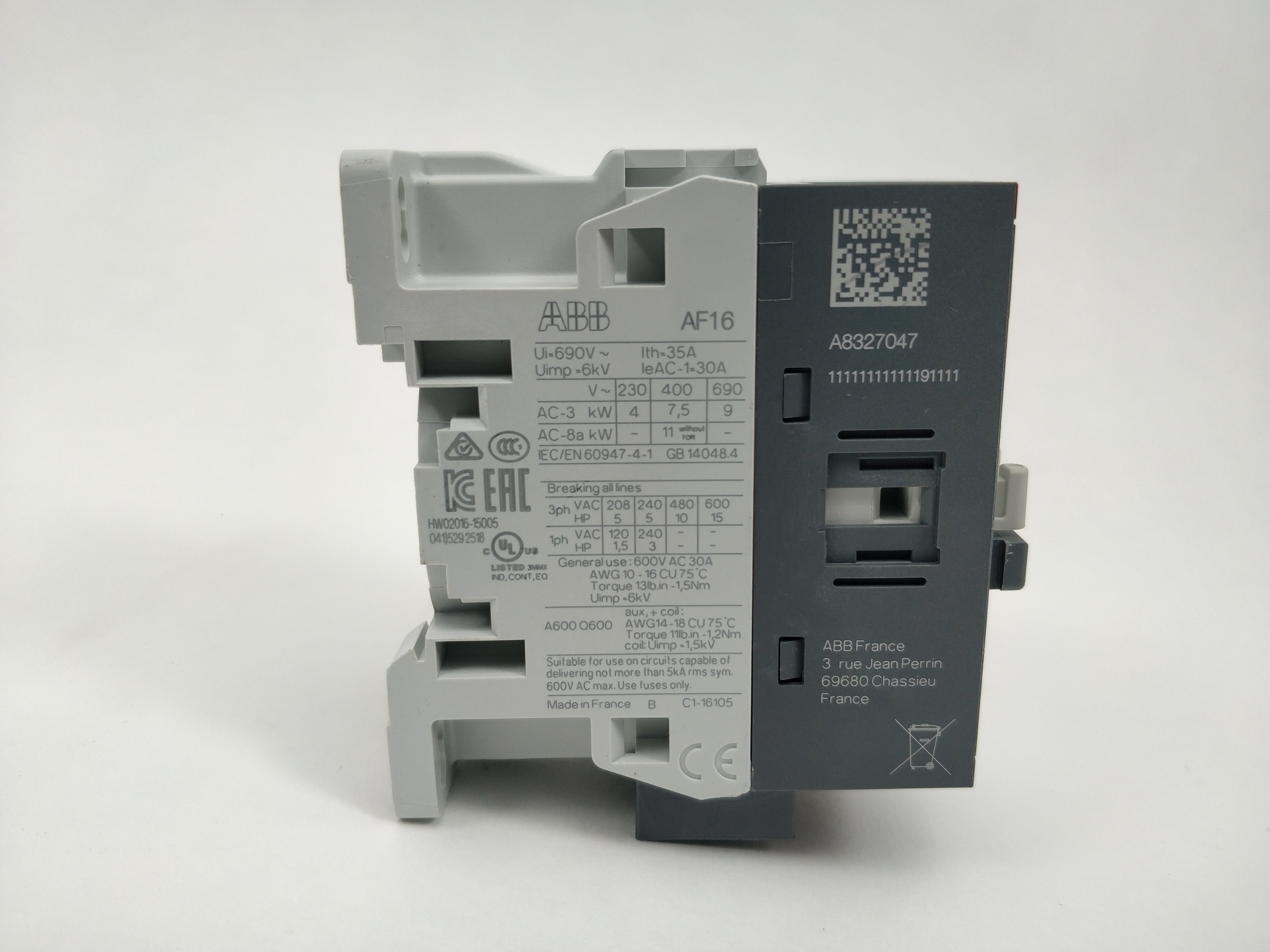 abb-1sbl177001r1310-af16-30-10-13-contactor-100-250v-50-60hz-dc_2.jpg ABB 1SBL177001R1310 AF16-30-10-13 Contactor 100-250V 50/60Hz-DC