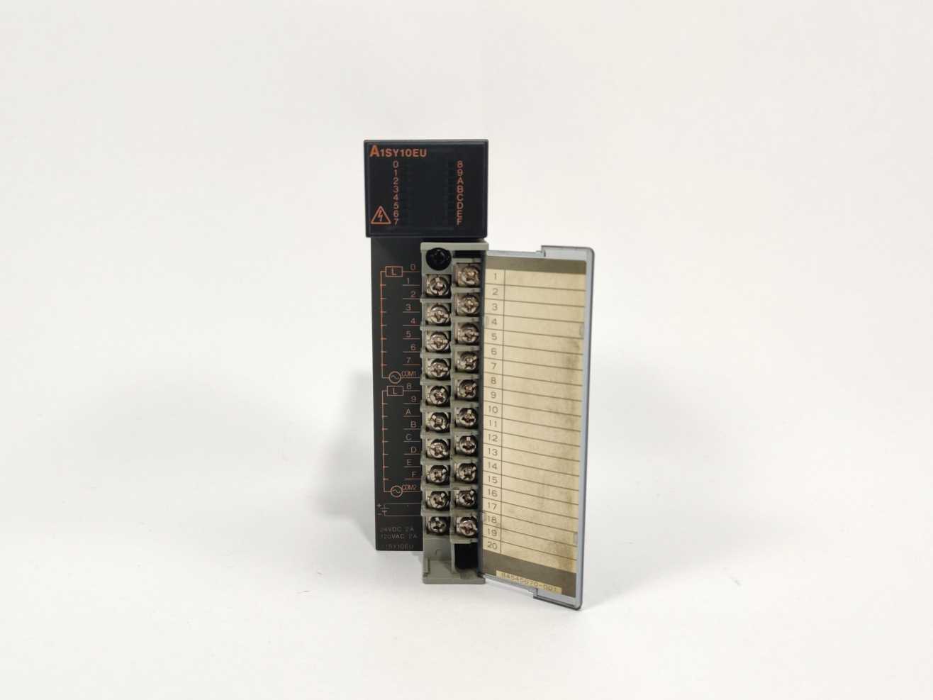 Mitsubishi A1SY10EU Output Unit. Changed from US 120V to 220V Levere