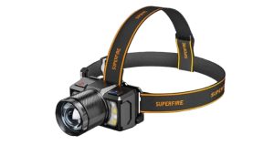 Seneste Sensor Pandelampe - Genopladelig og Super Lys Mode