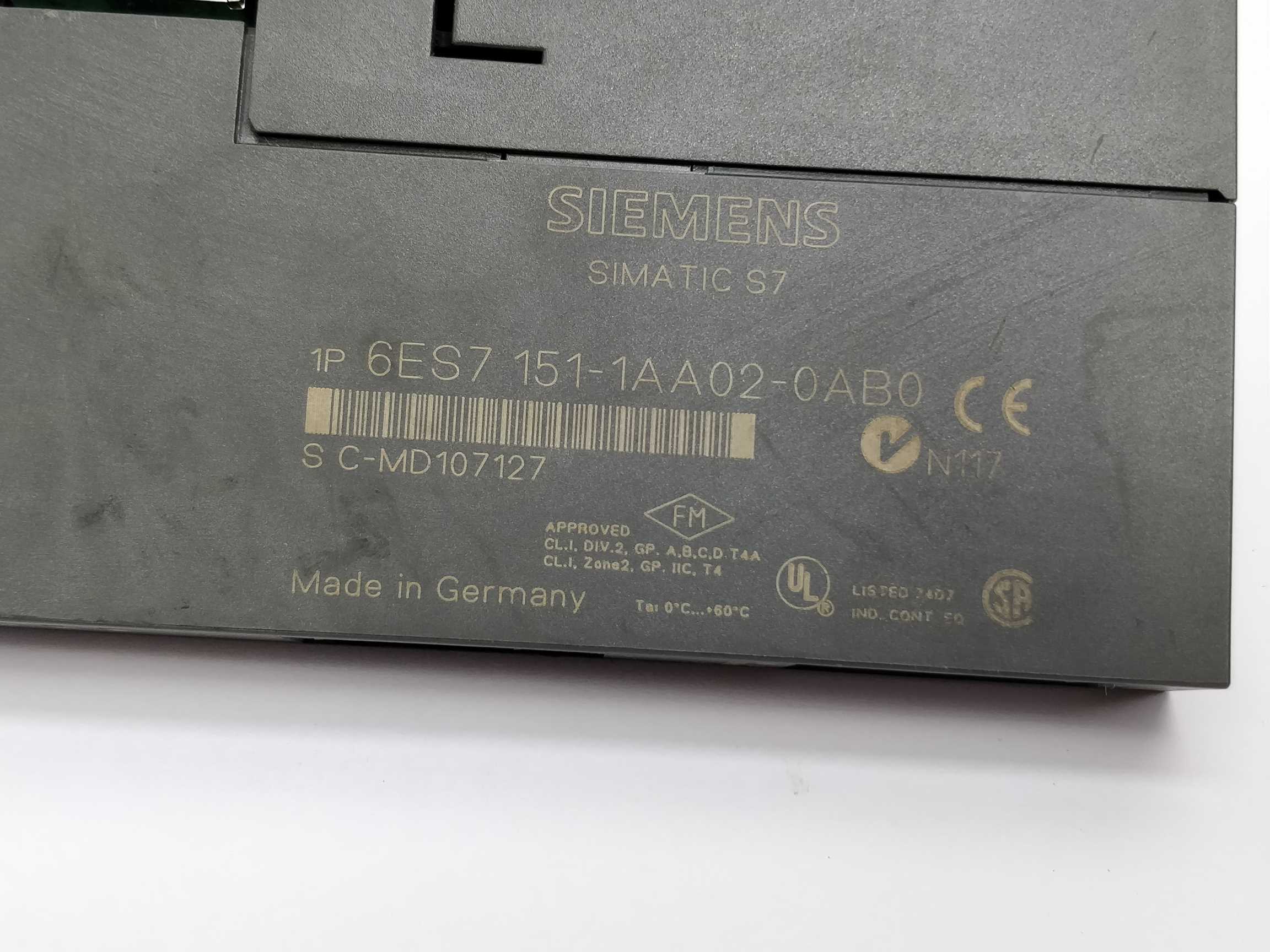 Siemens 6ES7 151-1AA02-0AB0 Interface module IM151-1 E01 Online