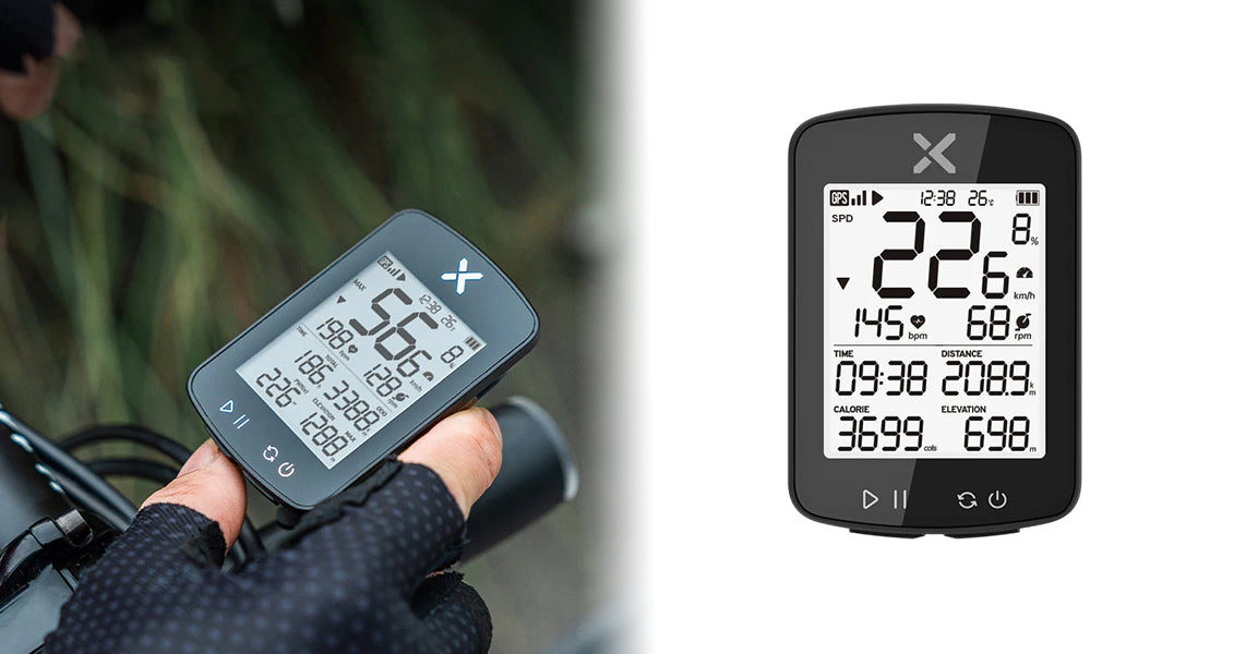 Trådløs GPS Cykelhastighedsmåler Odometer Mode