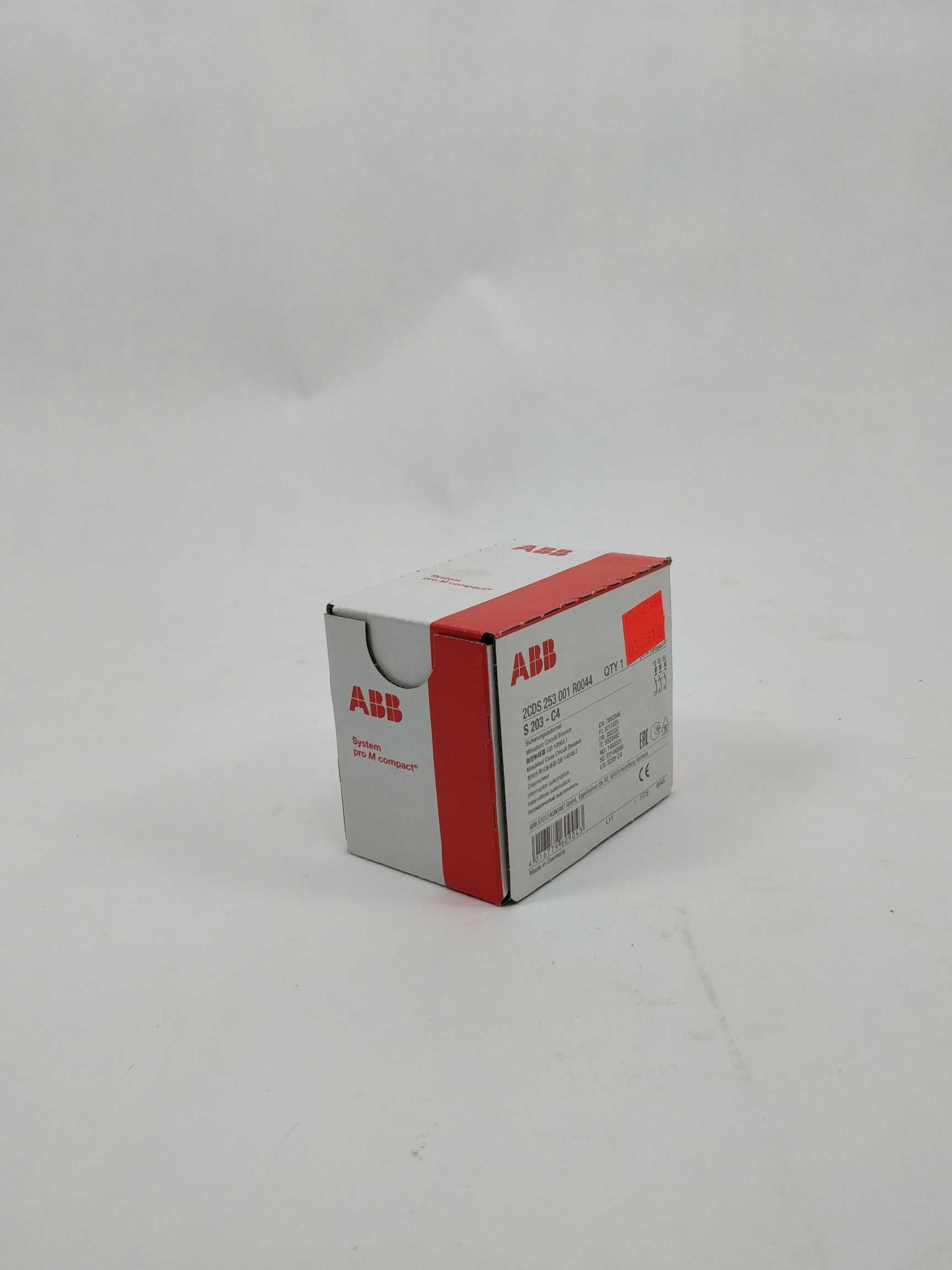 ABB 2CDS253001R0044 S203-C4 Online