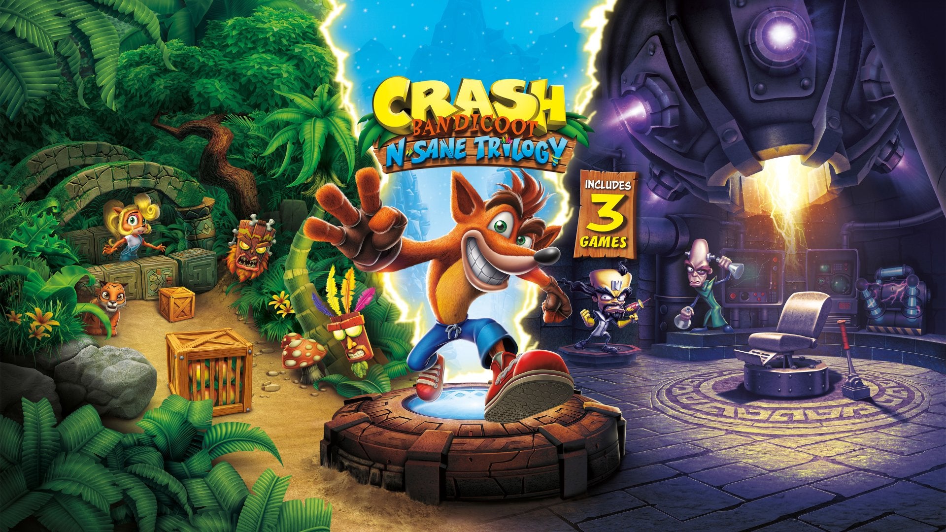 Crash Bandicoot N. Sane Trilogy Udsalg