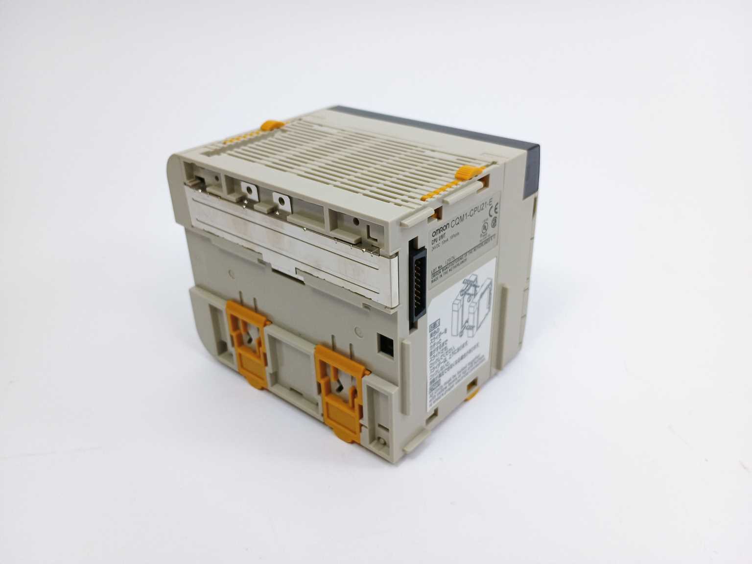 omron-cqm1-cpu21-e-cpu-unit-with-cqm1-cpu11-9-end-plate_1.jpg OMRON CQM1-CPU21-E CPU Unit with CQM1-CPU11-9 end plate
