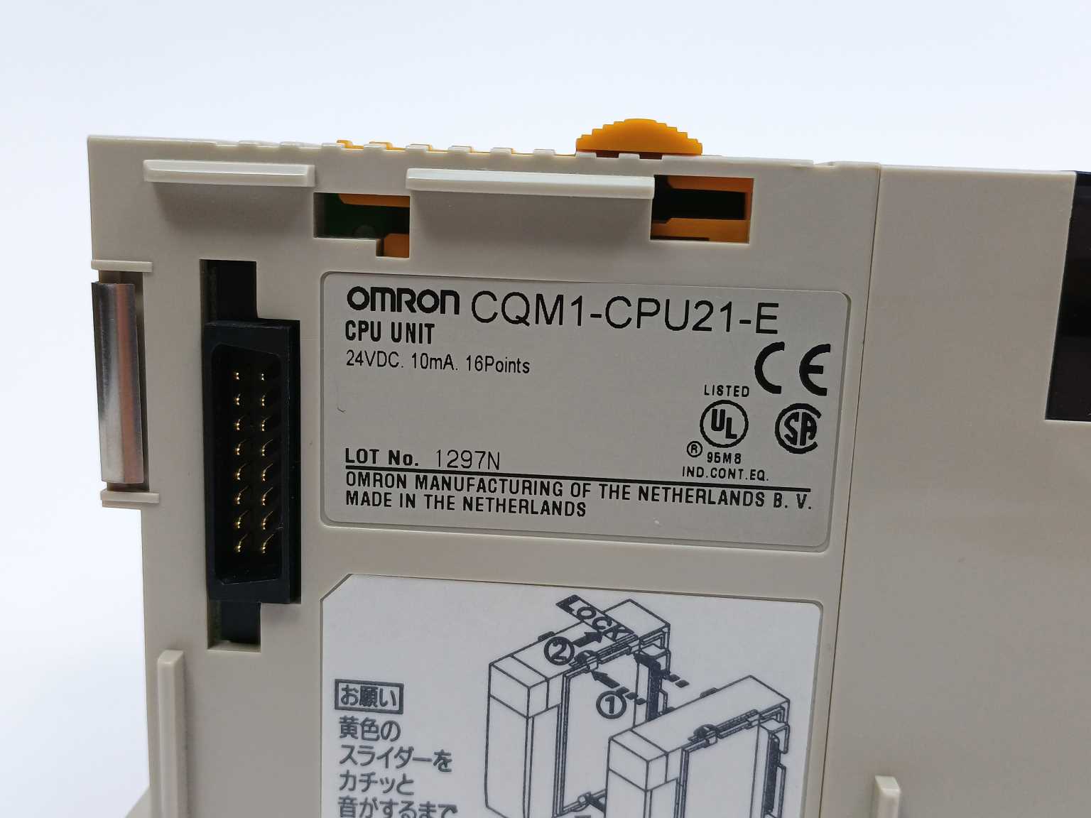 omron-cqm1-cpu21-e-cpu-unit-with-cqm1-cpu11-9-end-plate_2.jpg OMRON CQM1-CPU21-E CPU Unit with CQM1-CPU11-9 end plate