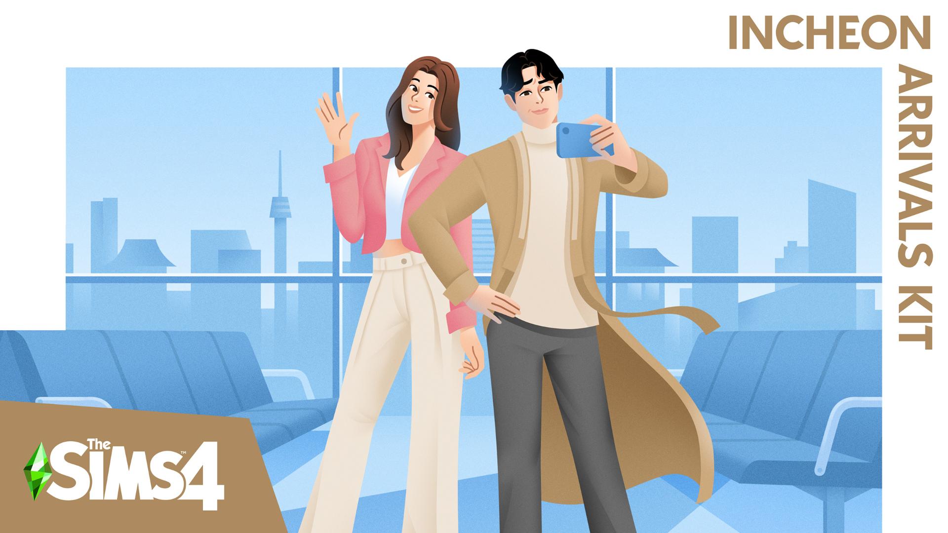 The Sims 4 - Incheon Arrivals Kit DLC Origin