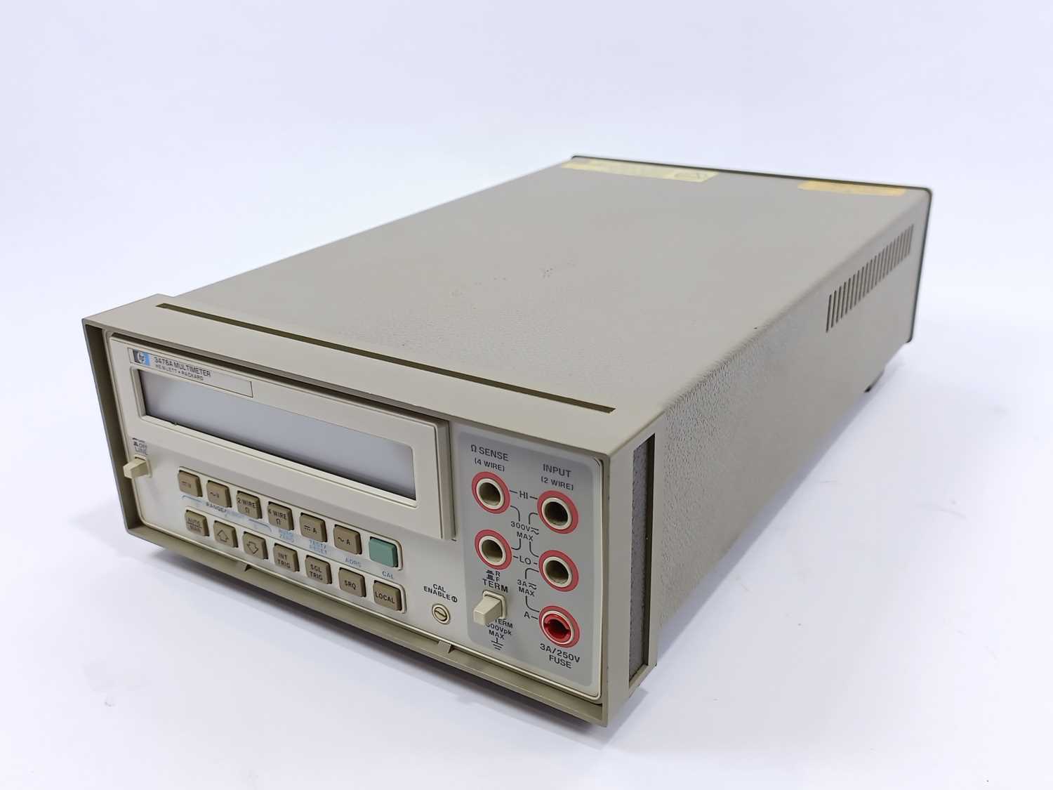 Hewlett Packard 3478A Bench Multimeter 4 wire resistance