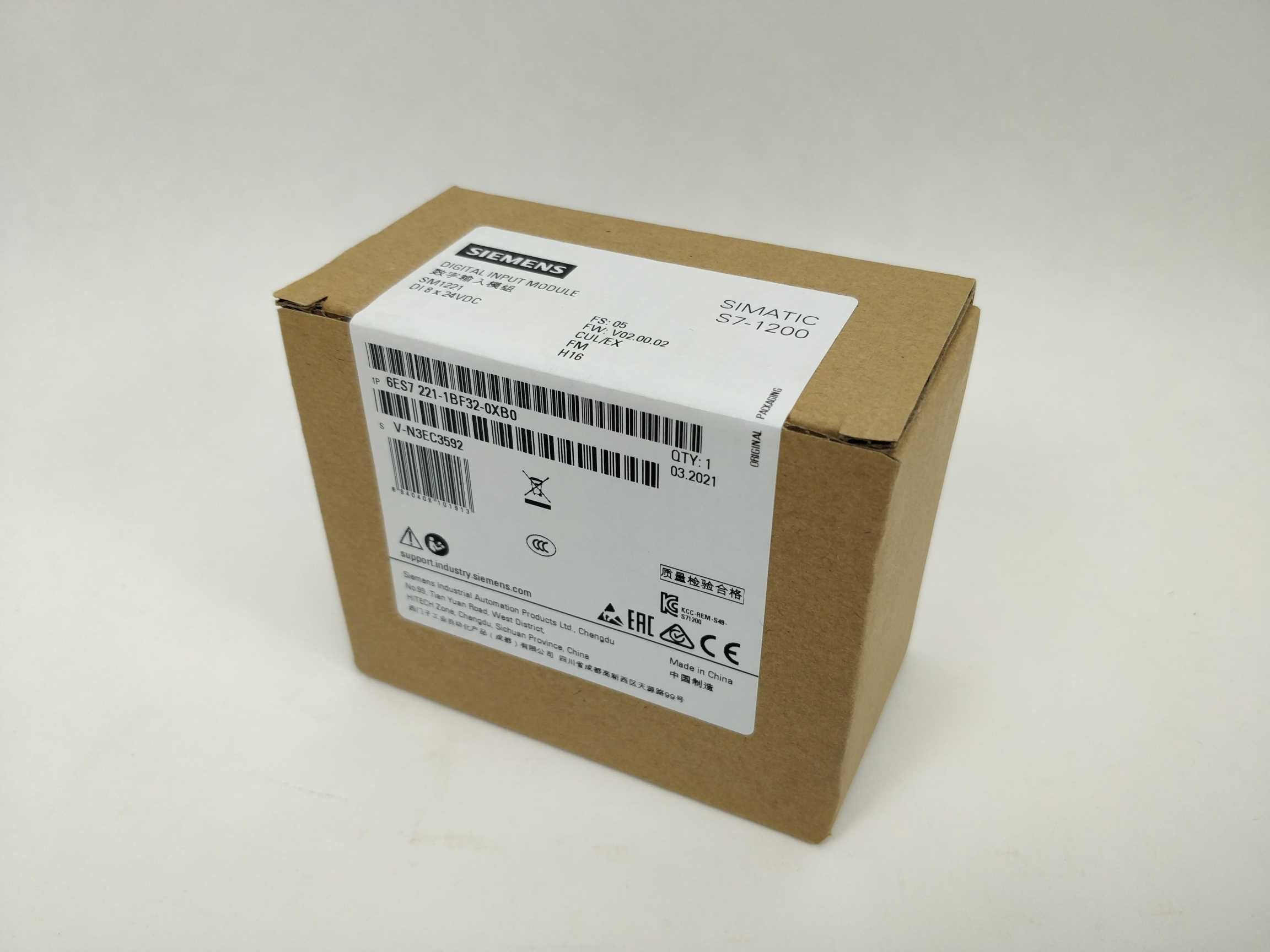 siemens-6es7221-1bf32-0xb0-digital-input-module_0.jpg Siemens 6ES7221-1BF32-0XB0 Digital input module
